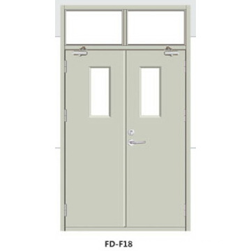 Ce Fire-Proof Steel Door for Poland (F18)